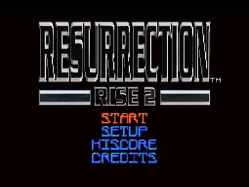 Rise 2 - Resurrection (US) screen shot title